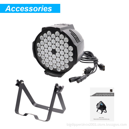 Big Dipper Betopper SevenStars New arrival LC003-H warm white+Cold White LED Par Light stage led light